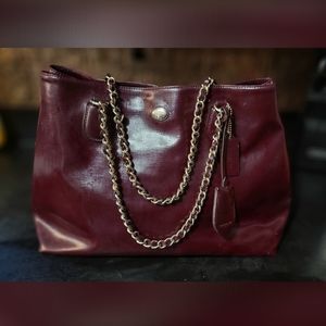 Coach Chain Tote Bag